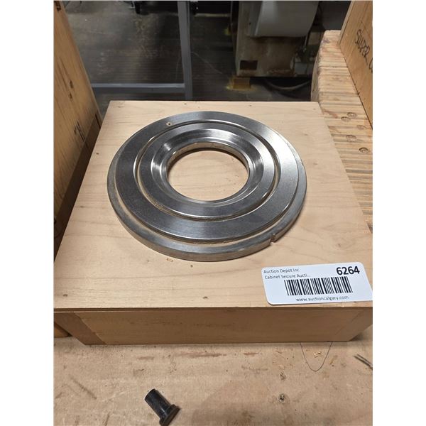 Stainless Steel Industrial Mechanical Part with Barcode