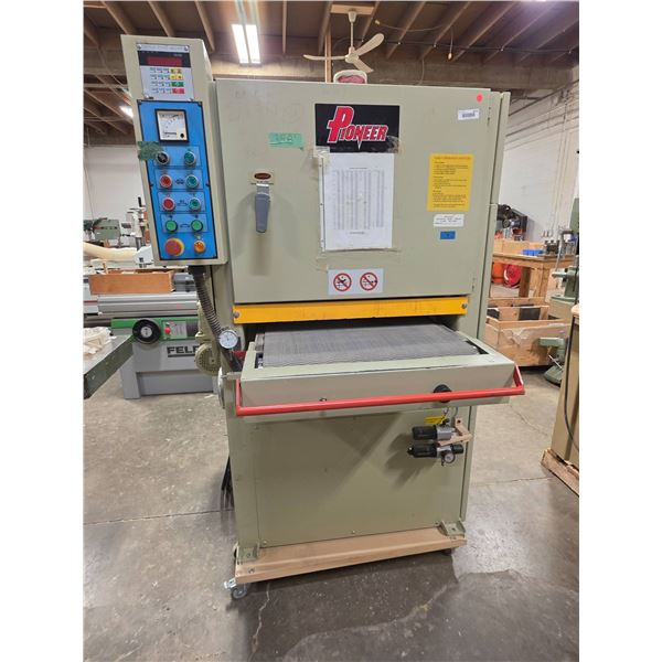 Pioneer Model PNR-15-516 Wide Belt pass thru Sander  2009
