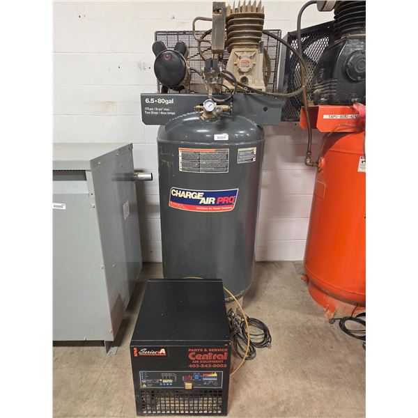 Charge Air Pro 6.5HP, 80 Gallon Air Compressor with Central Air Dryer