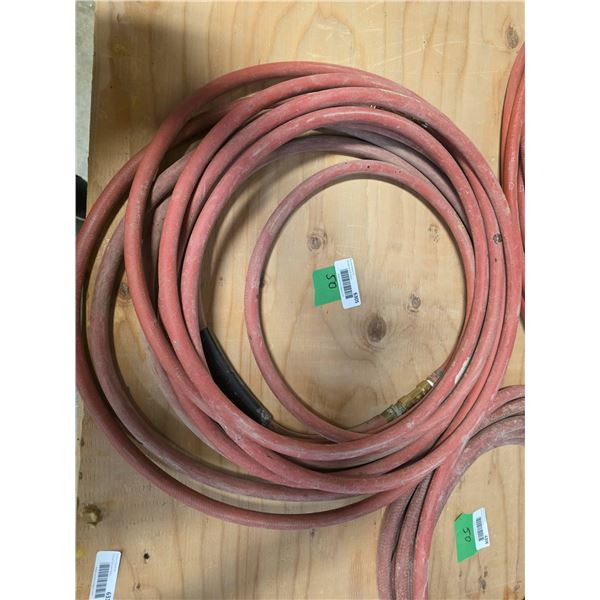 50 ft Heavy-Duty Red Industrial Hose