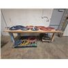 Image 1 : Large Wood Shop Table 96x48x34