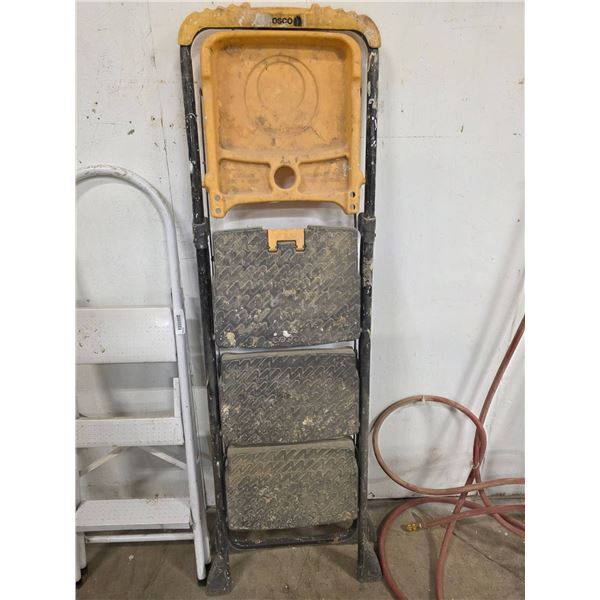 Osco Folding Work Platform Ladder with Steel Frame