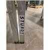 Image 2 : Sturdy Ladder Inc. Aluminum Step Ladder With Three Treads