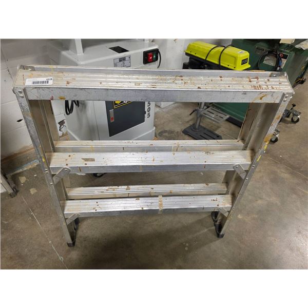 Sturdy Ladder Inc. Aluminum Work Platform with Three Steps