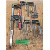 Image 1 : Lot of 8 Clamps In Various Sizes