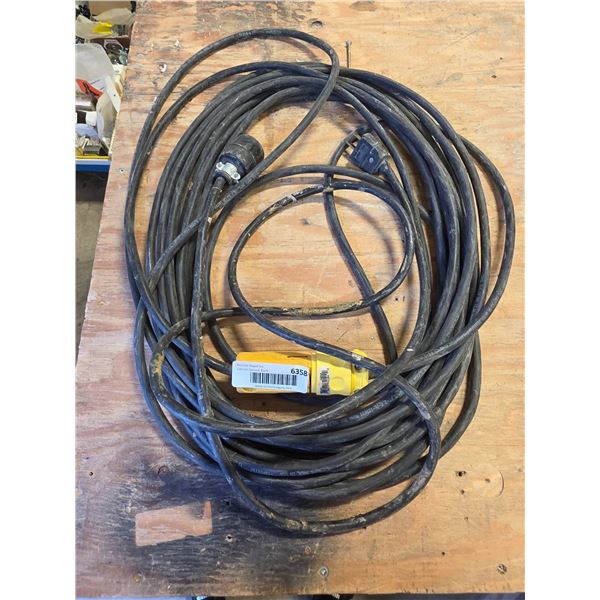 Heavy-Duty Electrical Extension Cord with GFI Protection
