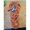 Image 1 : Orange Extension Cord Set with Additional Cable