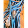 Image 2 : Blue Electrical Extension Cord with Plug Ends