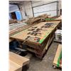 Image 2 : Large rolling work table approx 5×10 ft