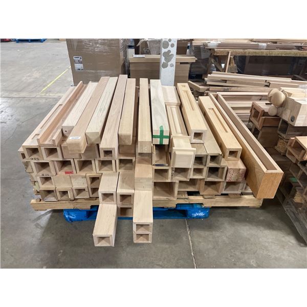 PALLET LOT – Hardwood Hollow Beams and Frames