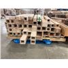Image 3 : PALLET LOT – Hardwood Hollow Beams and Frames