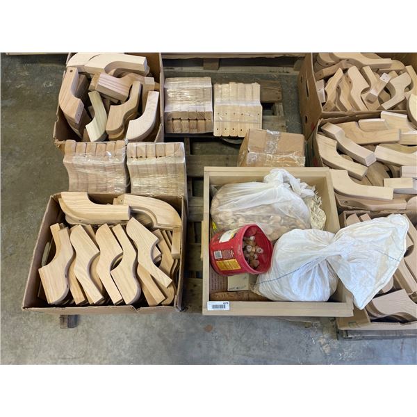 PALLET LOT – Wooden Components and Parts