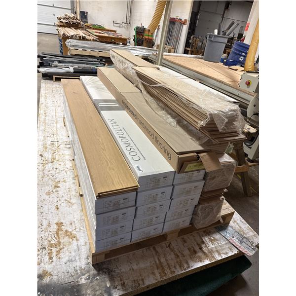 PALLET LOT – Engineered Hardwood Flooring – Cosmo Cosmopolitan Brand APPROX 18 CAS