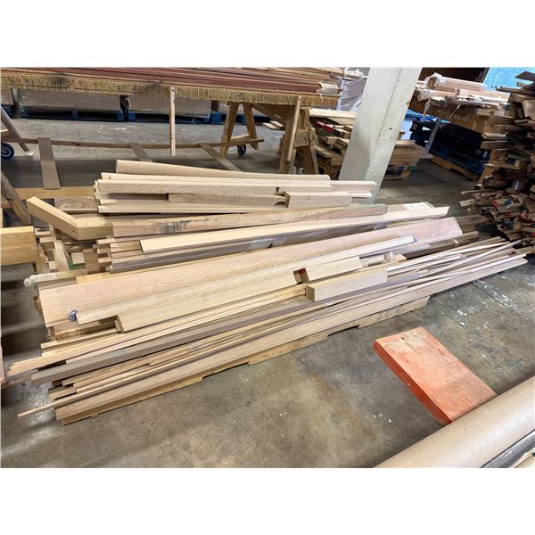 Hardwood Lumber Pieces for Carpentry Projects
