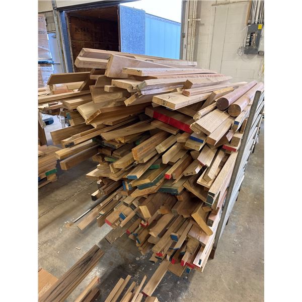 PALLET LOT – Hardwood Lumber in Various Profiles and Lengths