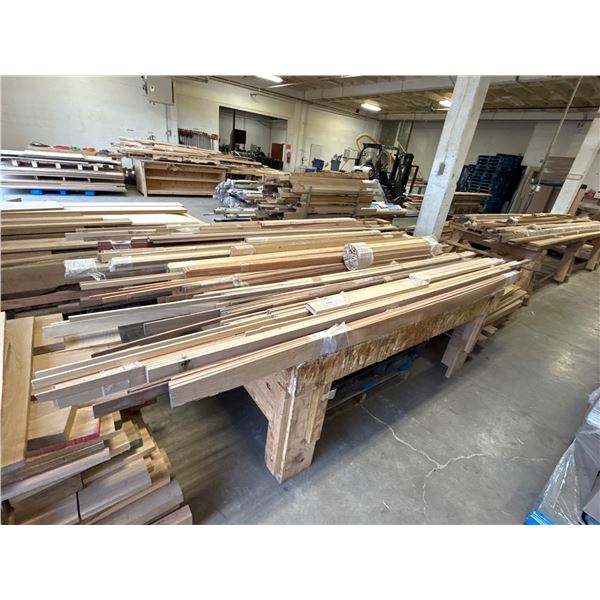 Wood Molding and Trim Assorted Lengths and Profiles includes table