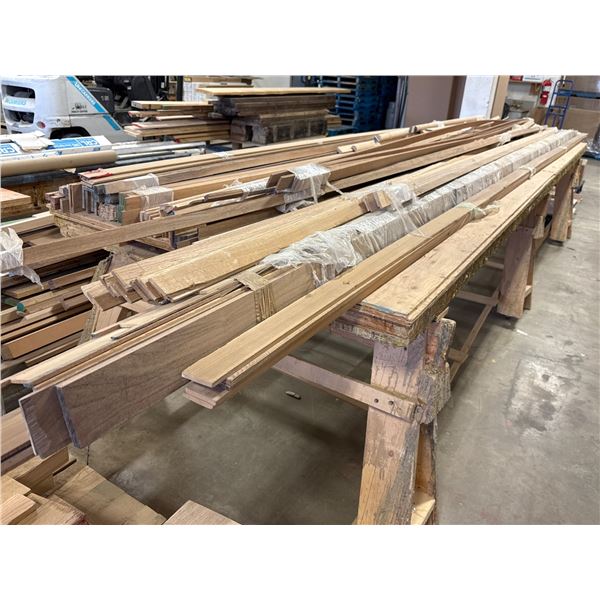 Hardwood and Softwood stock & trim includes table