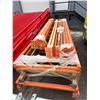 Image 3 : Orange Industrial Pallet Racking Components and Supports