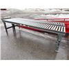 Image 1 : Metal Gravity Roller Conveyor System with Adjustable Steel Frame
