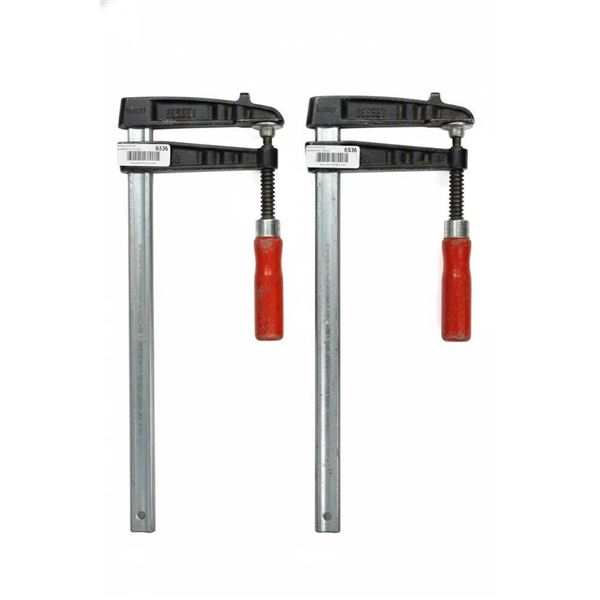 Lot of 2 – Bessey 30 12×5.5 Inch Bar Clamp – TG5.512