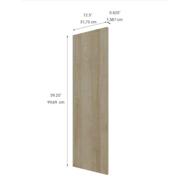 Pallet Lot of 45 Eklipse RD-PAN1339-PN Melamine Panels, 39 1/4 x 12 1/2 Inches
