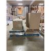 Image 1 : LOT OF 2 PALLETS – Assorted Eklipse Moonstone Cabinetry Components