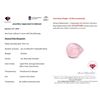 Image 3 : 18.5 ct Certified Pink Morganite gemstone ($13,875 Appraisal)