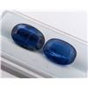 Image 2 : 13.27 ct Certified Blue Kyanite gemstone Pair ($10,616 Appraisal)