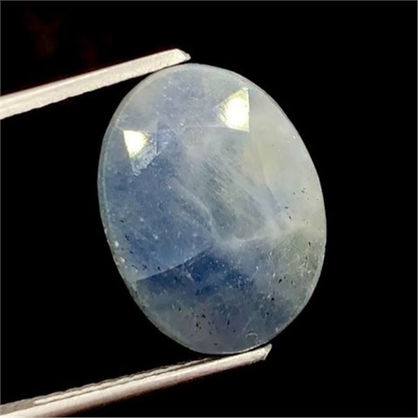 9.4 ct Certified Ceylon Sapphire gemstone Med. Blue ($11,280 Appraisal)
