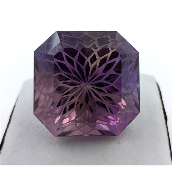 131.76 ct Certified Uruguay Amethyst gemstone Collectors ($19,764 Appraisal)