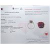 Image 3 : 3.6 ct Certified Silver Ruby gemstone Ring ($6,755 Appraisal)