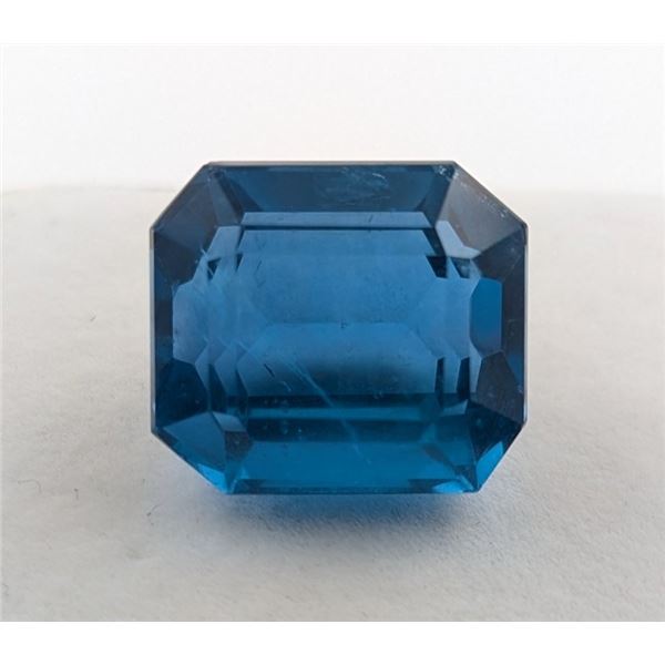 50.8 ct Certified Metallic Blue Fluorite gemstone ($11,450 Appraisal)