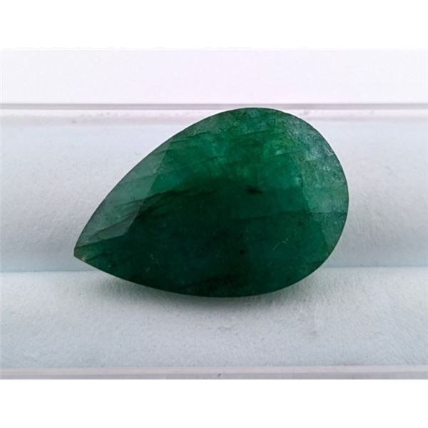 9.75 ct Certified Zambian Emerald gemstone ($14,625 Appraisal)