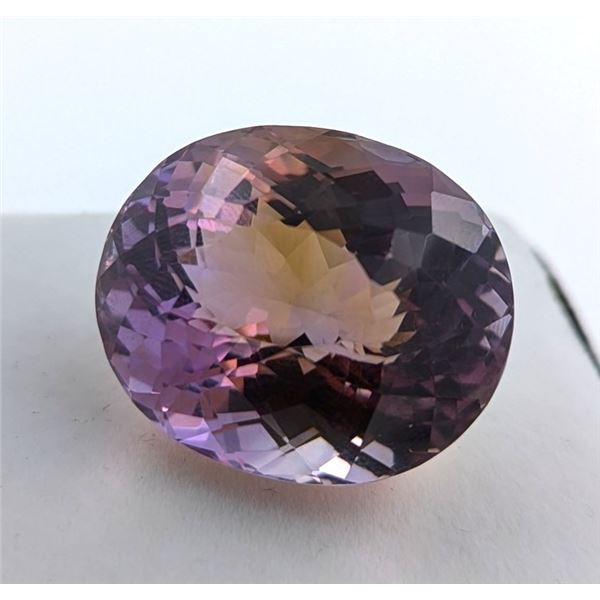 57.46 ct Certified Bi-Colour Ametrine gemstone ($10,300 Appraisal)