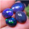 Image 1 : 7.84 ct Certified Black Opal gemstone Parcel ($6,860 Appraisal)