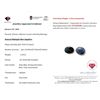 Image 3 : 6.35 ct Certified Midnight Sapphire gemstone Pair ($7,620 Appraisal)