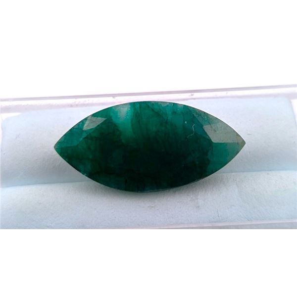 12.75 ct Certified Zambian Emerald gemstone ($17,050 Appraisal)