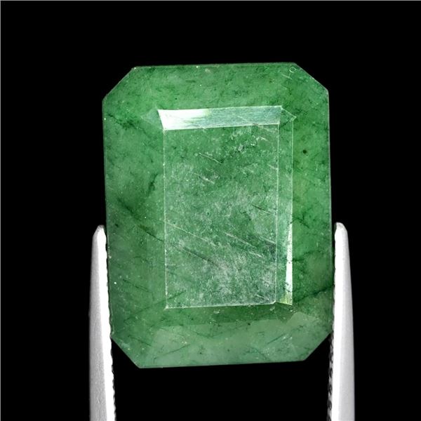 10.4 ct Certified Zambian Emerald gemstone ($15,600 Appraisal)
