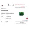 Image 3 : 10.4 ct Certified Zambian Emerald gemstone ($15,600 Appraisal)
