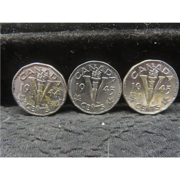 1940's Canada 5 Cent Collection