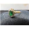 Image 1 : 925 Silver Gold Plated Ring