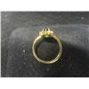 Image 3 : 925 Silver Gold Plated Ring