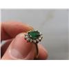 Image 6 : 925 Silver Gold Plated Ring
