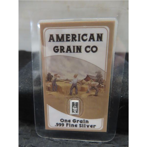 One Gram .999 Fine Silver