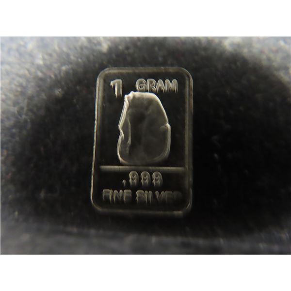 One Gram .999 Fine Silver