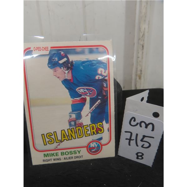 Mike Bossy New York Islanders Card