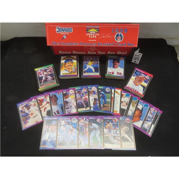 1989 Donruss Complete Baseball Set