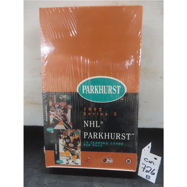 Unopened 1992 Parkhurst Series 2 Box