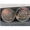 Image 4 : USA $1 Coin 2002, 2 Jamaican $1 Coins, 1986 Venezuela 100 Bolivares