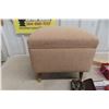 Image 2 : Sewing Stool w/ Hindged Top and Sewing Notions.